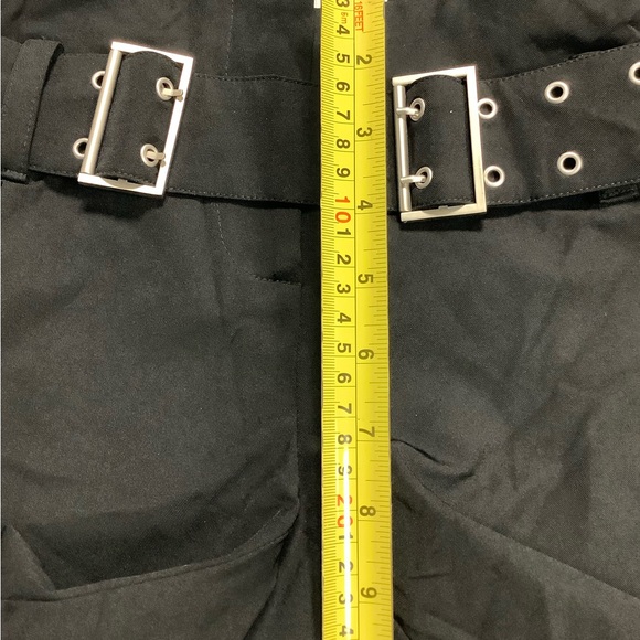 Vtg Y2K Cache Flare Belted Pants 27 x 30 - Picture 6 of 11